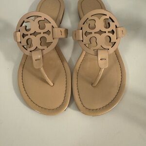 Tory Burch Miller Sea Shell Pink Patent sz 9.5